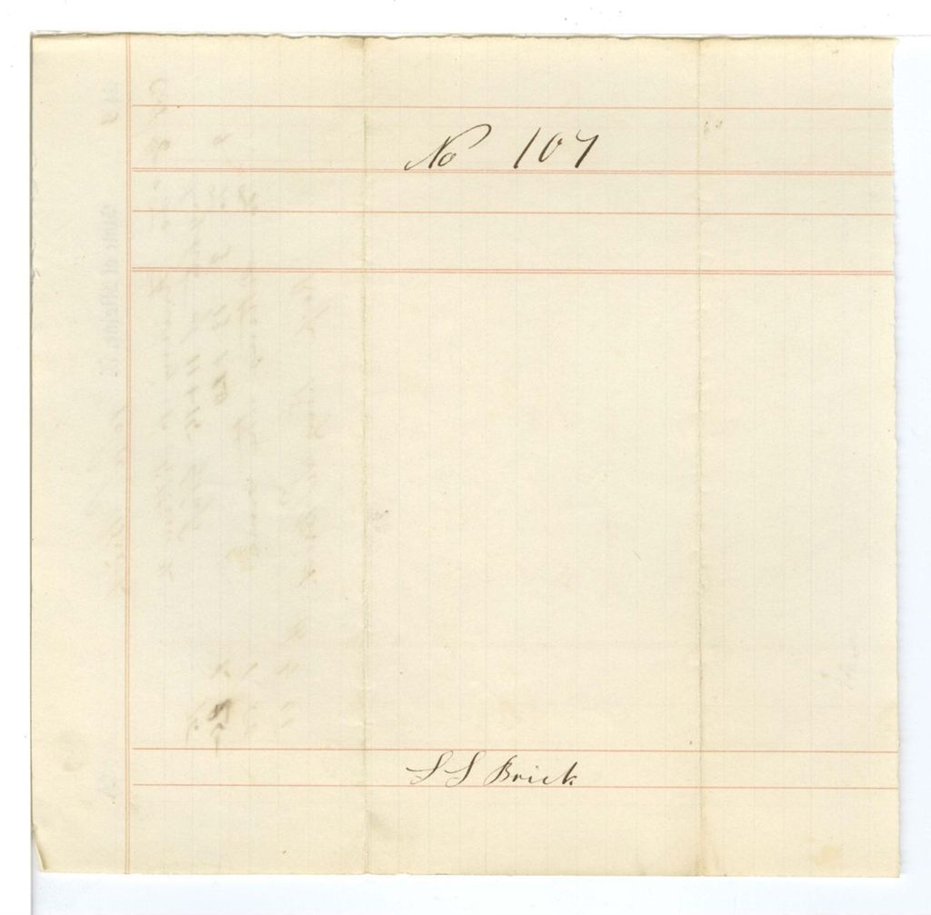 Miniature of No. 107 - S S Brick