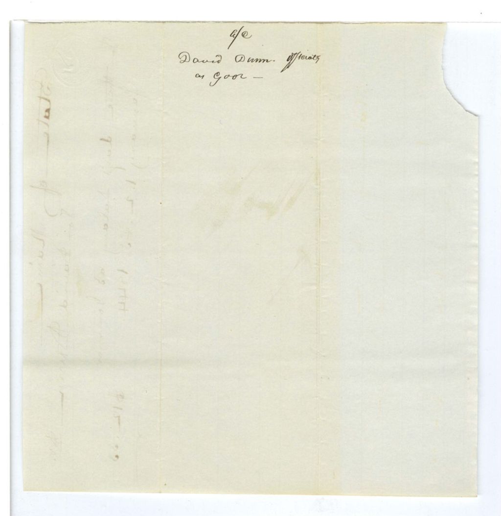 Miniature of David Dunn officiates as Governor