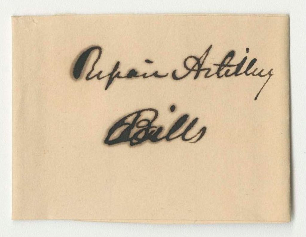 Miniature of Receipts from the Accounts of Abner B. Thompson, Late Adjutant General and Acting Quartermaster General