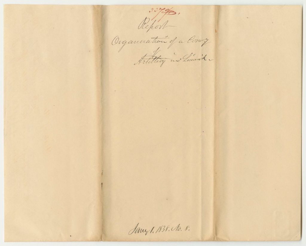 Miniature of Report 337: Report Organizing a Company of Artillery in Limerick