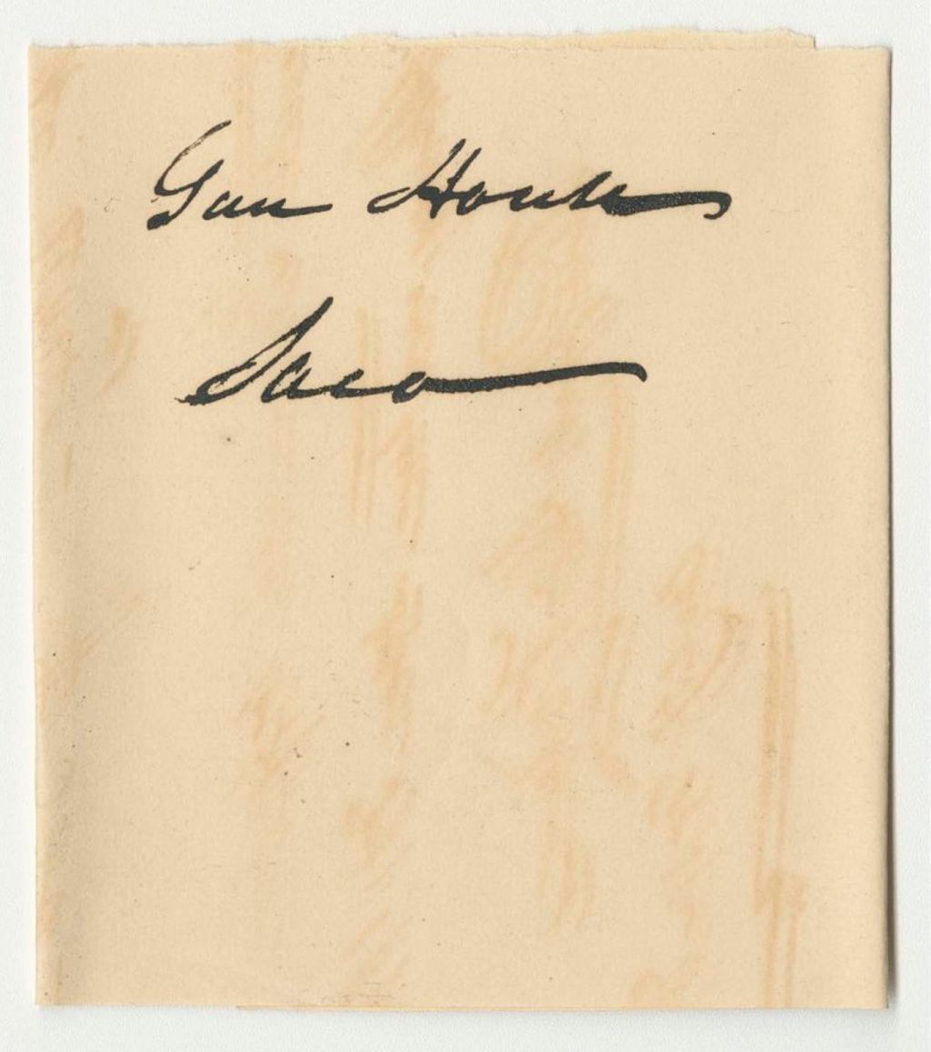 Miniature of Receipts from the Accounts of Rufus C. Vose, Adjutant General