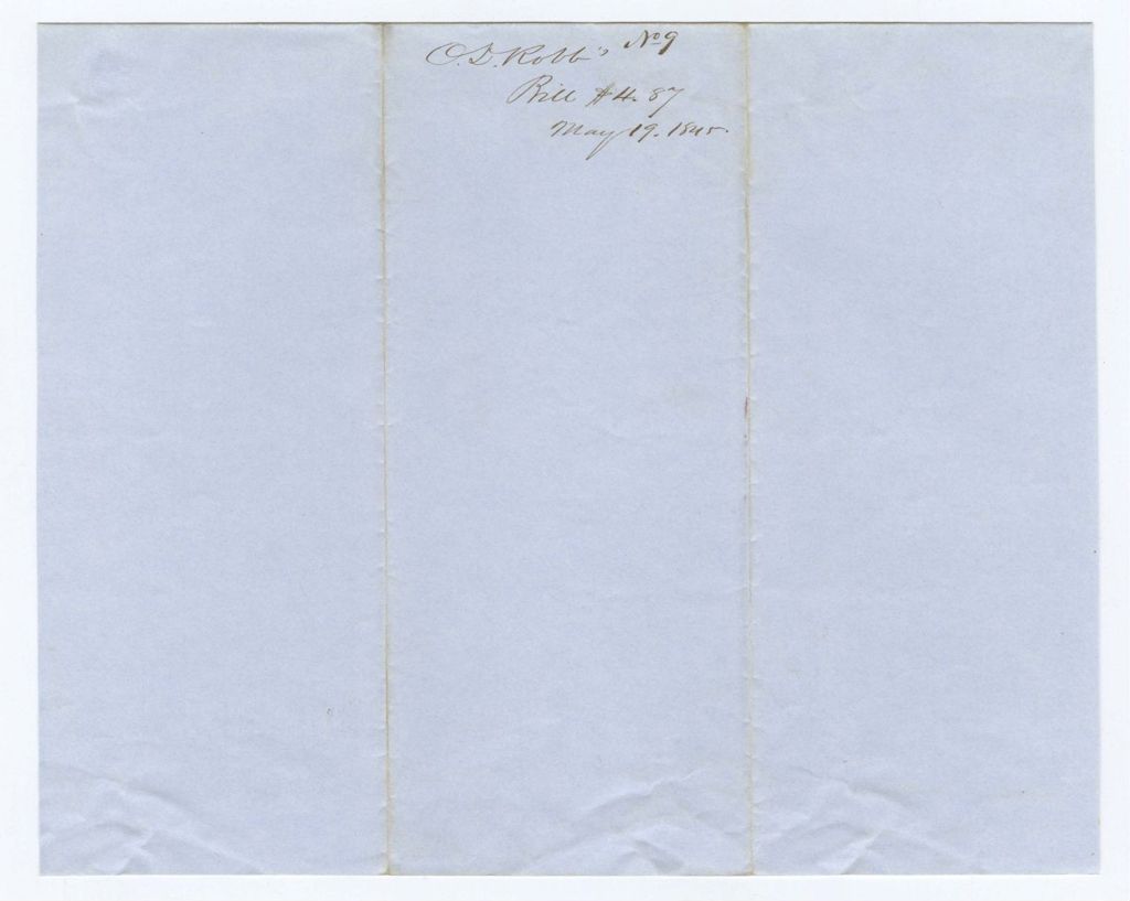 Miniature of Voucher 9: O. D. Robb