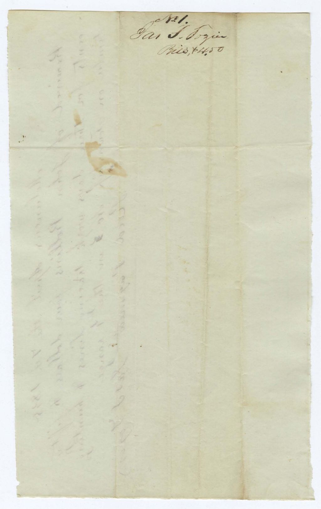 Miniature of Voucher 1: Sub-Voucher 1: [Ian Togier?]