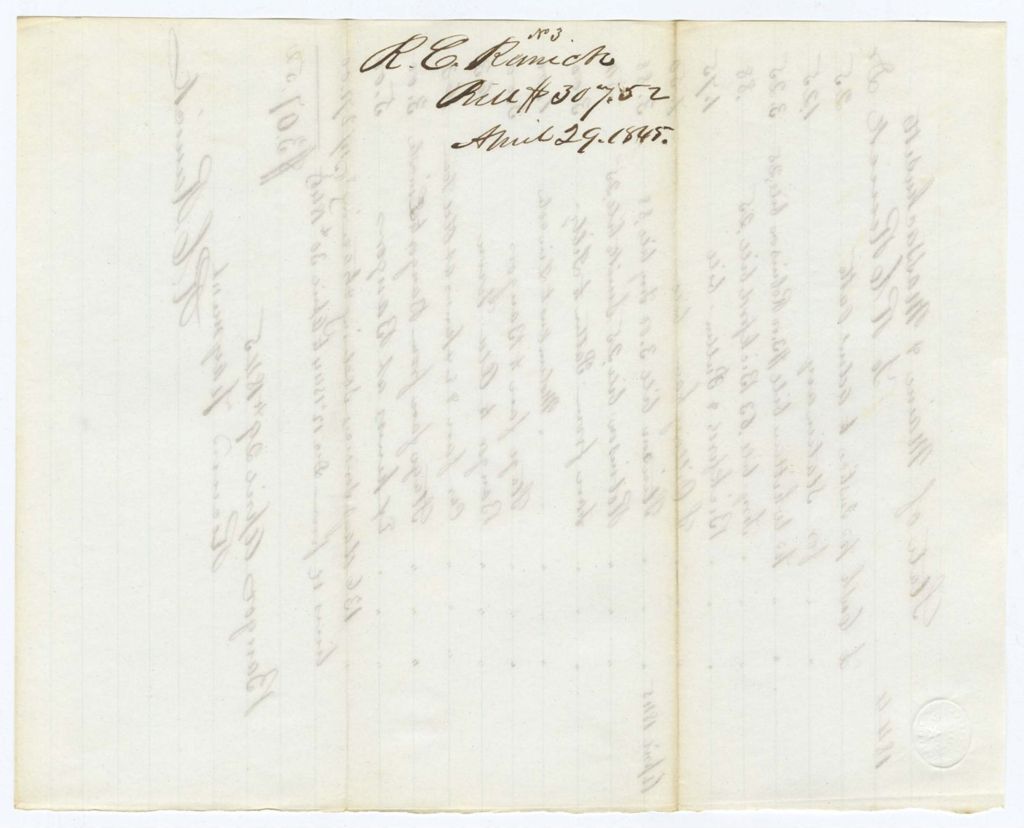 Miniature of Voucher 3: R. C. Ramick