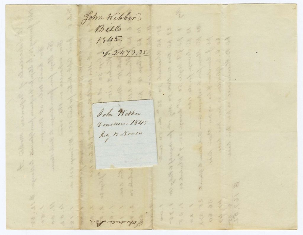Miniature of Voucher 17, Schedule A: John Webber