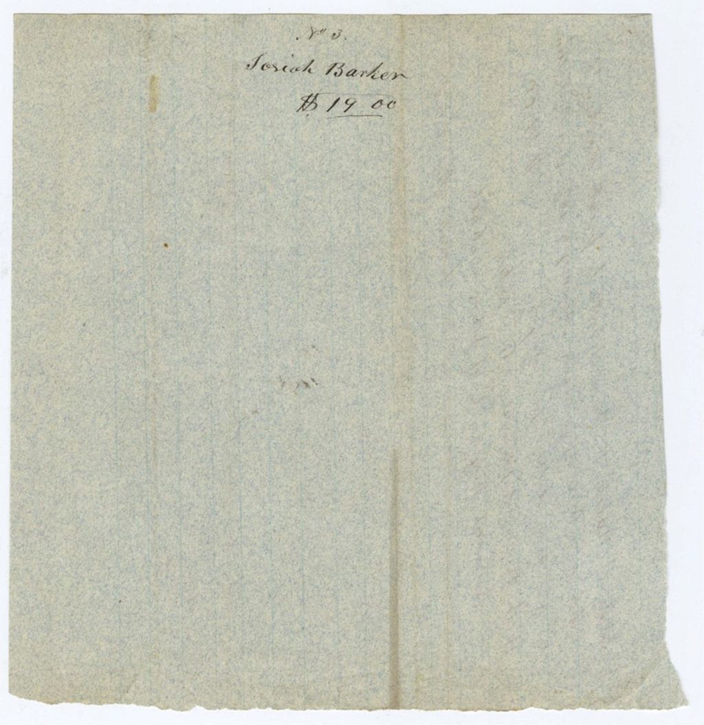 Miniature of Voucher 3: Josiah Barker