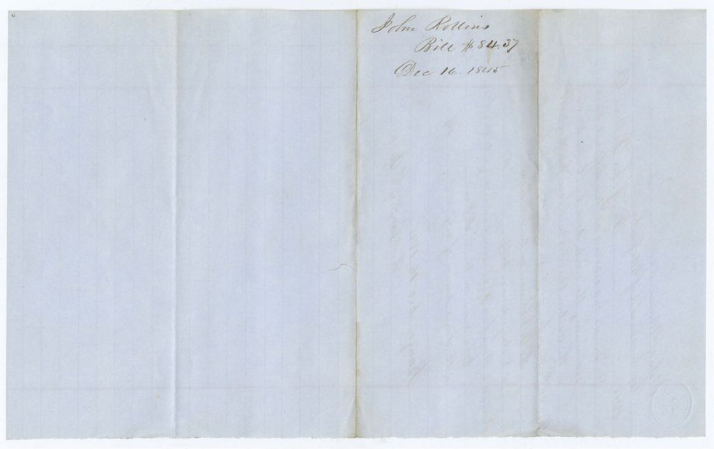 Miniature of John Rollins Bill