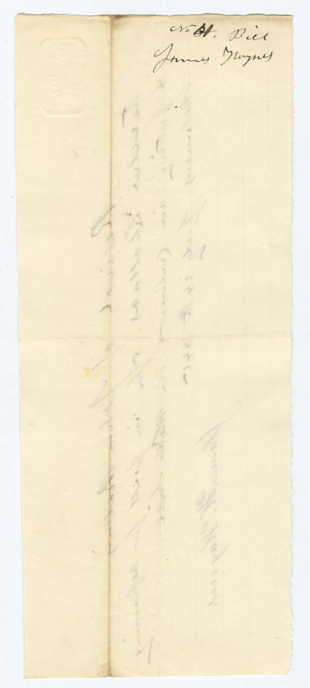 Miniature of Voucher 4: Rollins Sub-Voucher 4: James Haynes