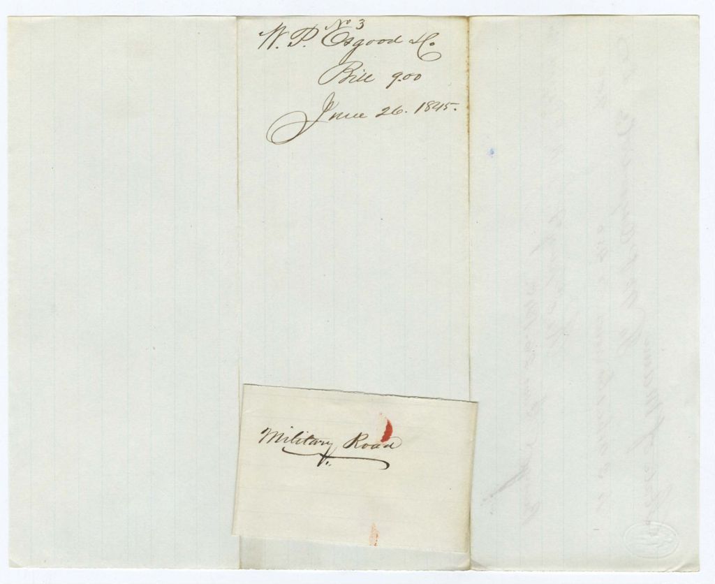 Miniature of Voucher 3: W. P. Osgood