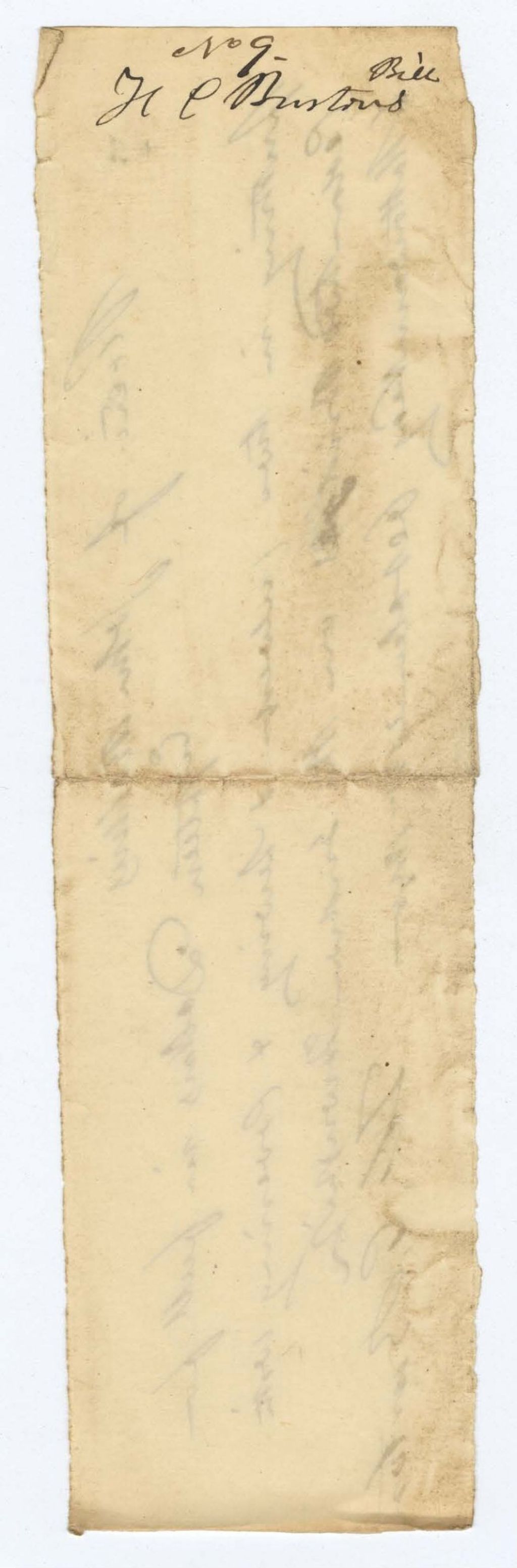 Miniature of Voucher 4: Rollins Sub-Voucher 9: H. C. Burton