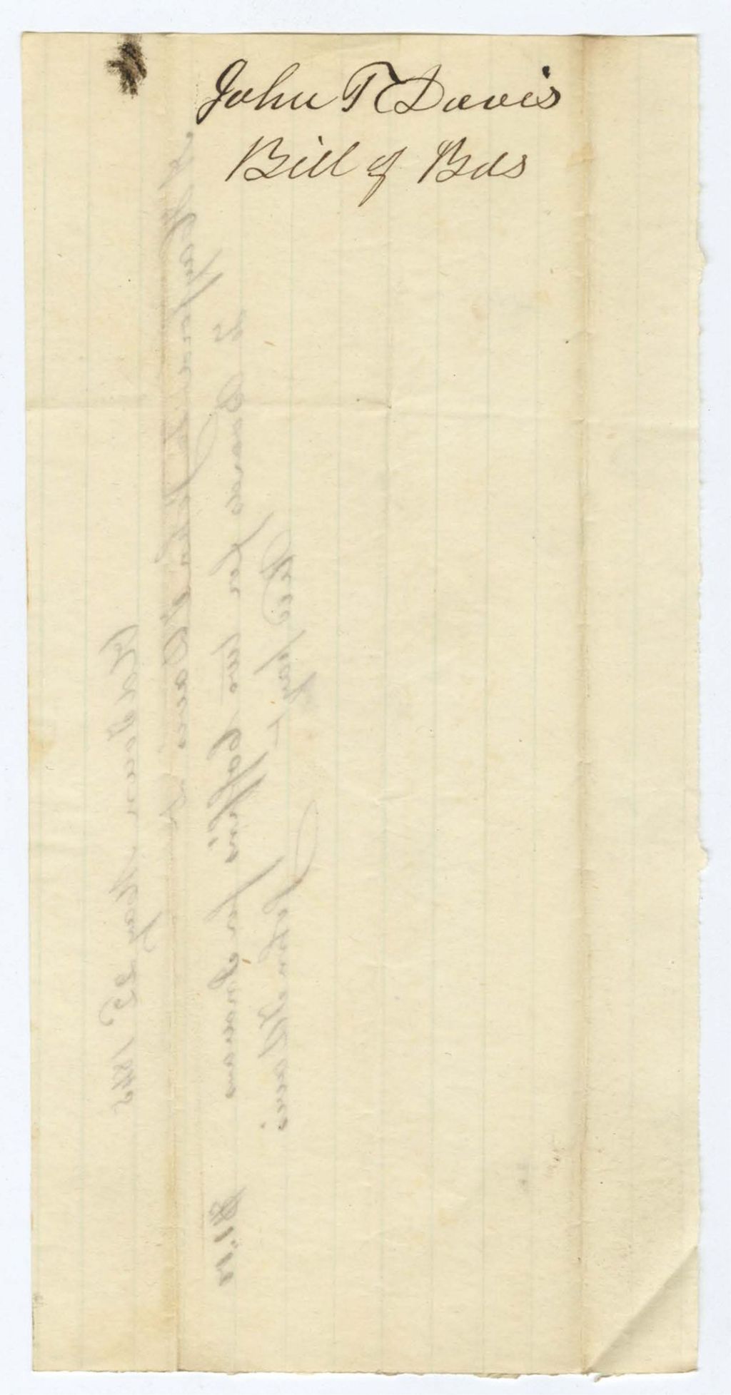 Miniature of Indian Fund (Page 13): John Davis, Bill of Boards