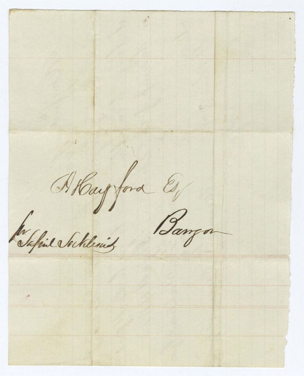 Miniature of Indian Fund (Page 20): S. Socklexis, A. Orson,  [Bill for Travel?]