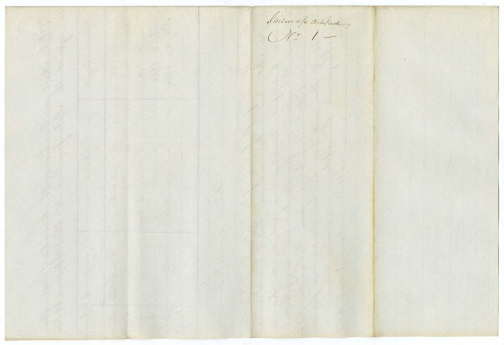 Miniature of No. 1:  Jailer's Certificate for board of prisoners - William Smith, Keeper of the State Jail in Machias in Washington County
