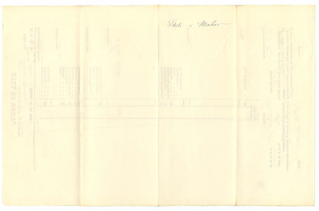 Miniature of Bill of Cost, State v. Patrick Maher