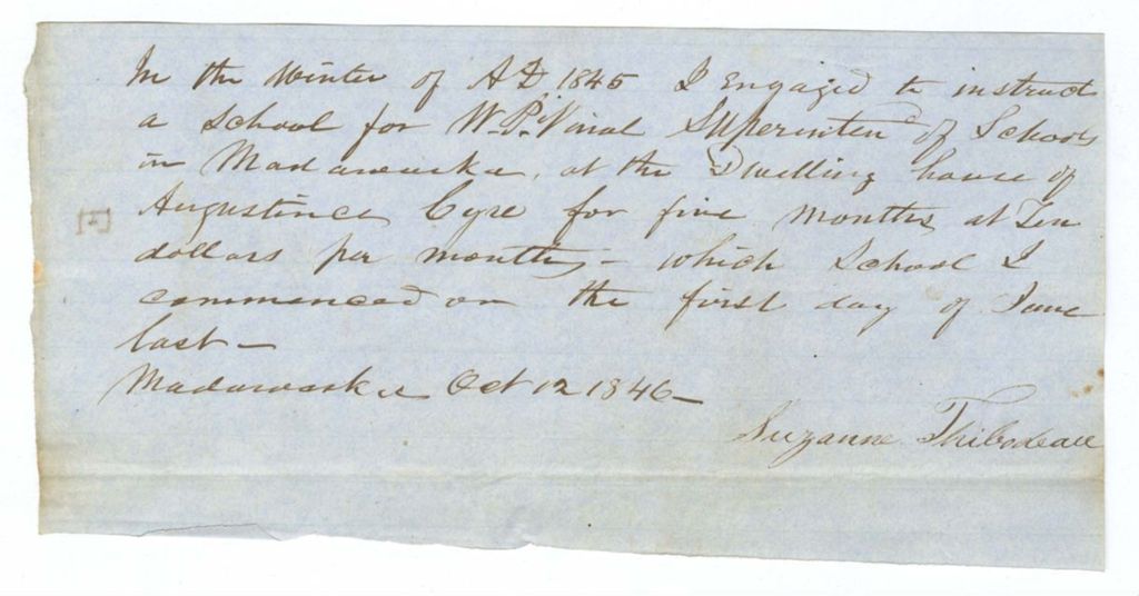 Miniature of Certification of Suzanne Thibedeau
