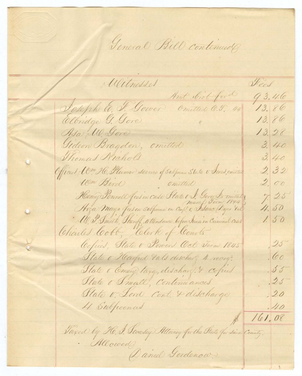 Miniature of General Bill continued