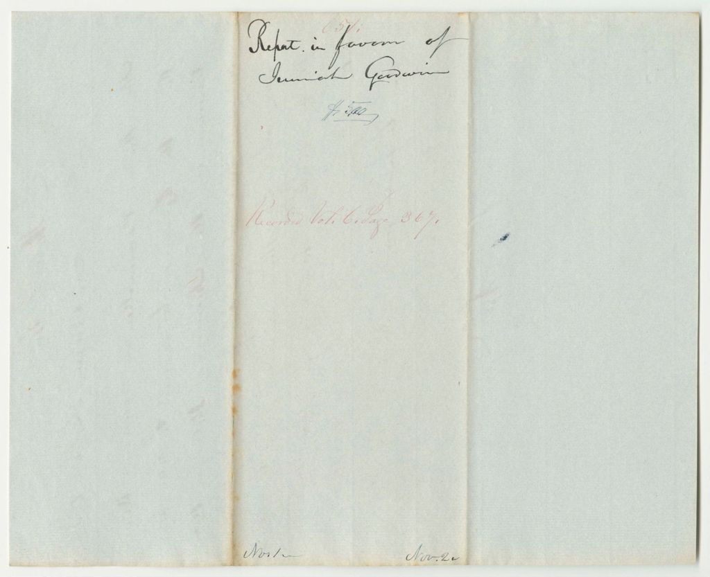 Miniature of Report 651: Warrant in Favor of Jeremiah Goodwin for Money Given to Mary Sousop