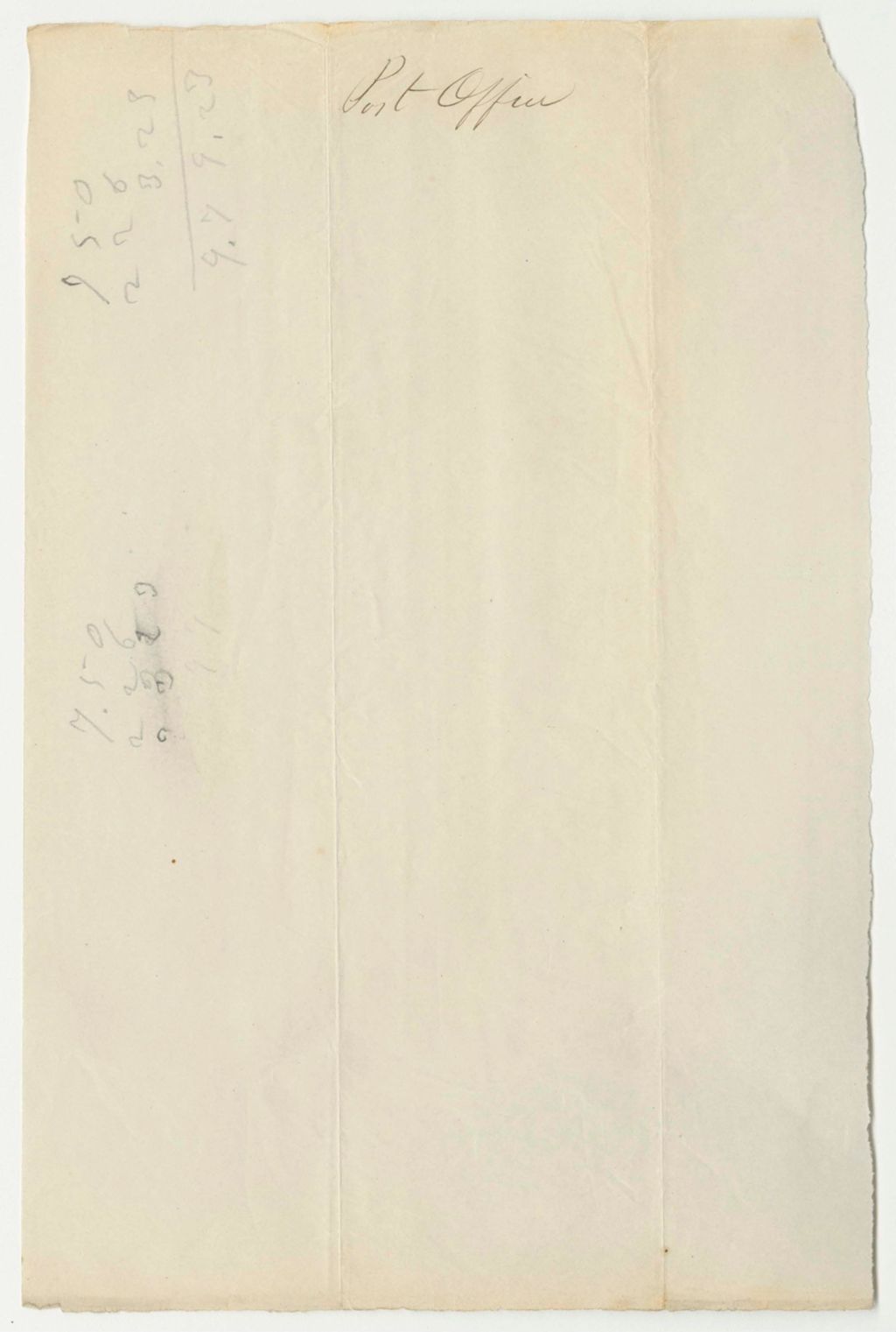 Miniature of William Woart Jr.'s Bills for Postage