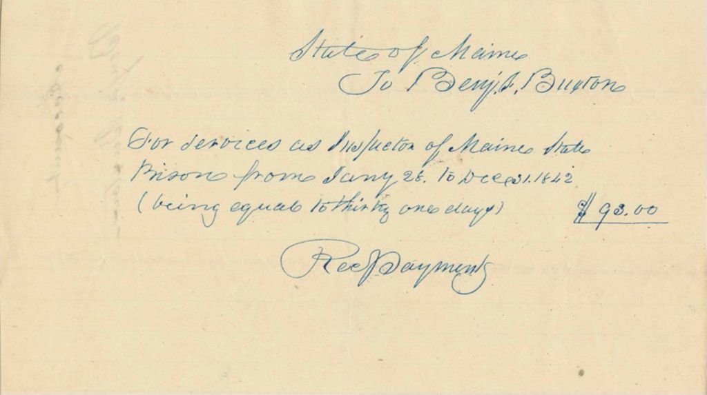 Miniature of Account of Benjamin Buxton