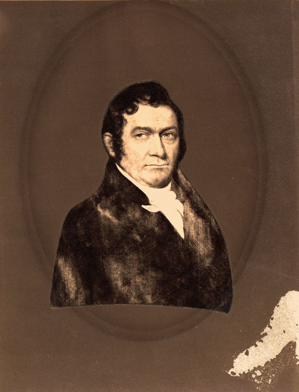 Miniature of Mark Harris (1828, 1832-1834)