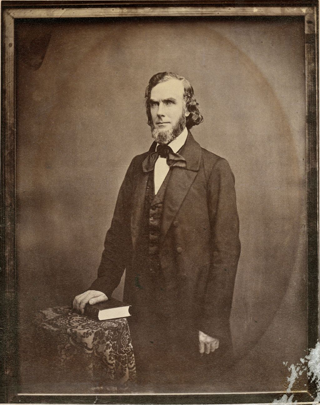 Miniature of Woodbury Davis (1855)