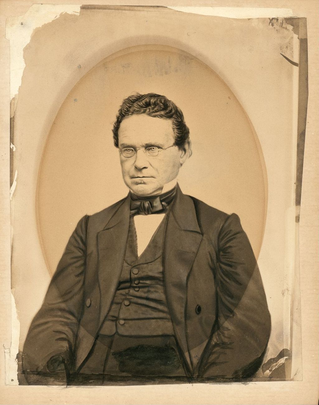 Miniature of William G. Crosby (1853-1854)