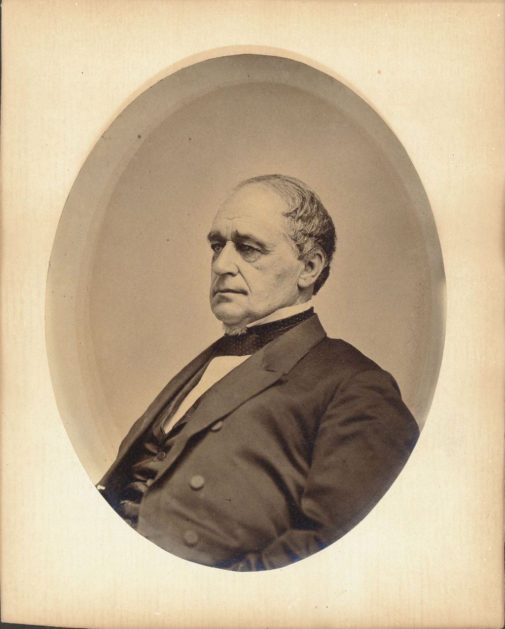 Miniature of Hannibal Hamlin (1857)