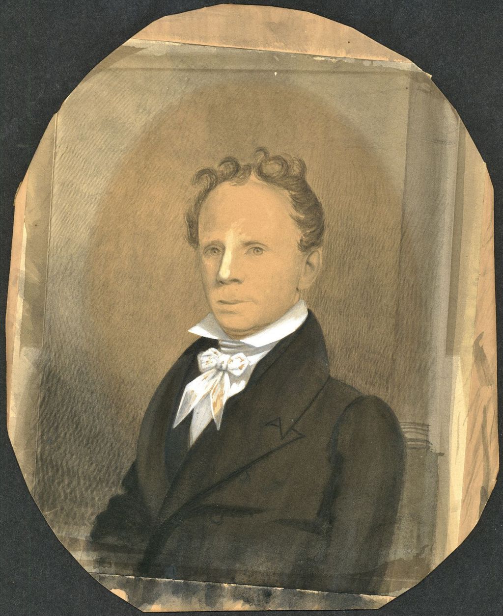 Miniature of Enoch Lincoln (1827-1829)