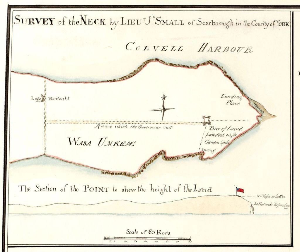 Miniature of BMC 68B--Province Massachusetts Bay Penobscot Dominions of Great Britain Possession Confirm'd by Thos. Pownall Govr.