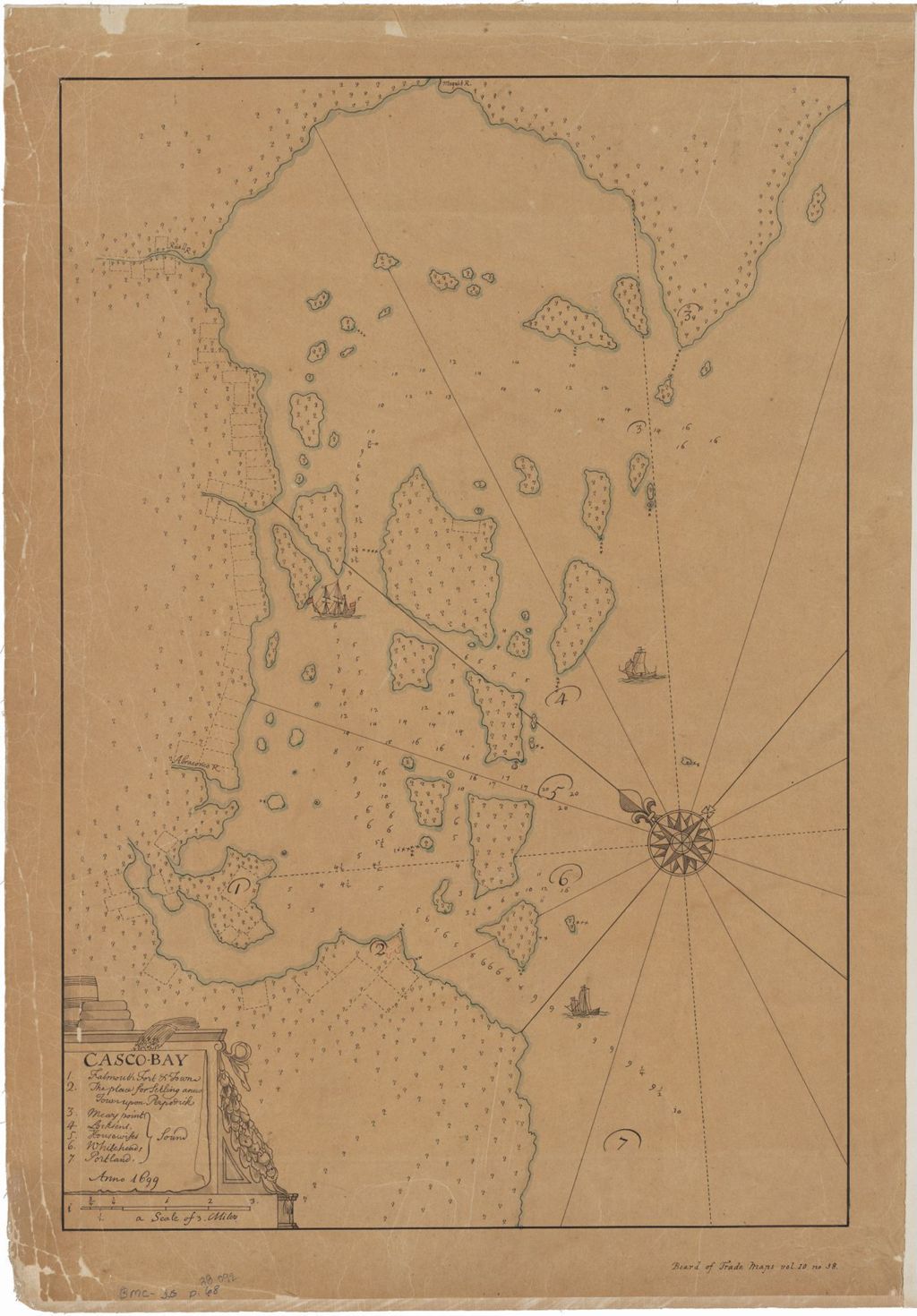 Miniature of BMC 30--Casco Bay, 1699
