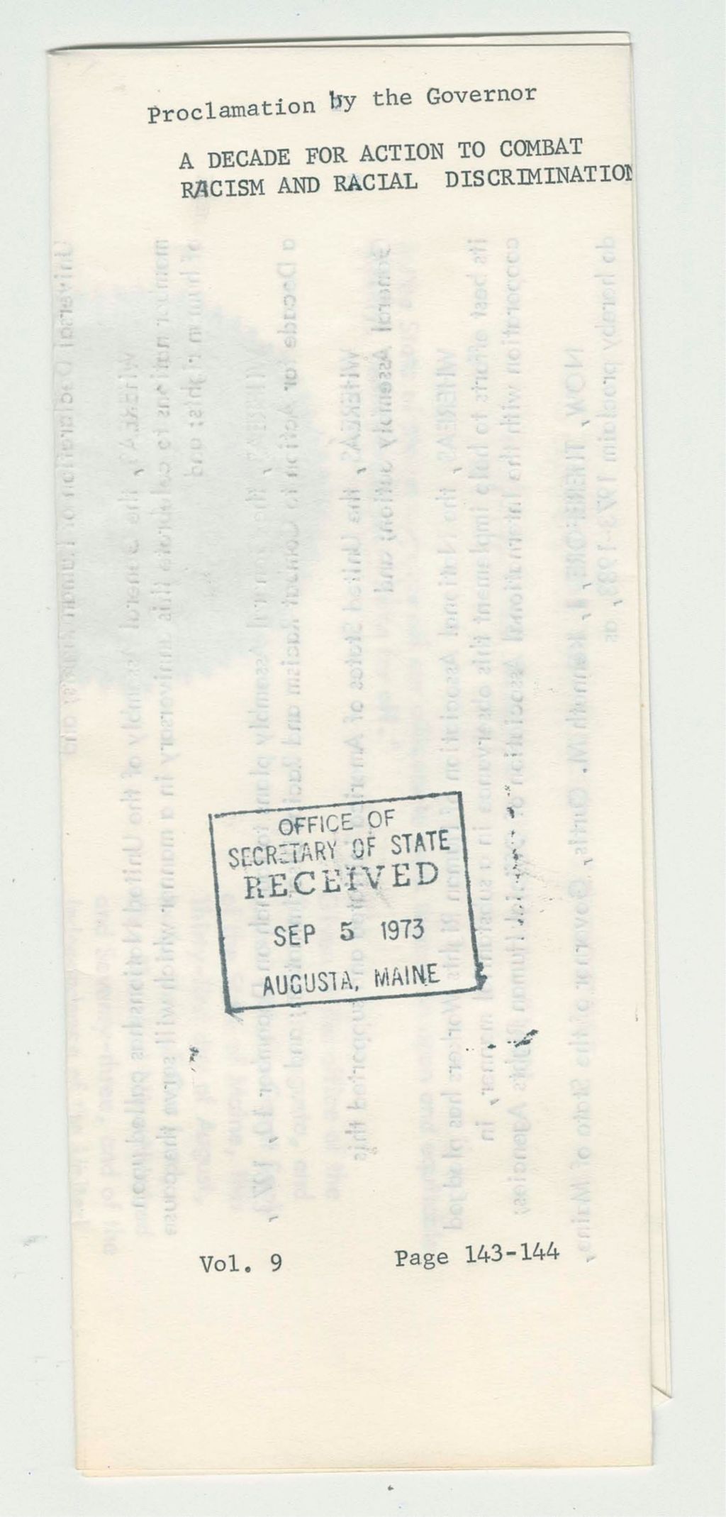 Miniature of A Decade for Action to Combat Racism and Racial Discrimination