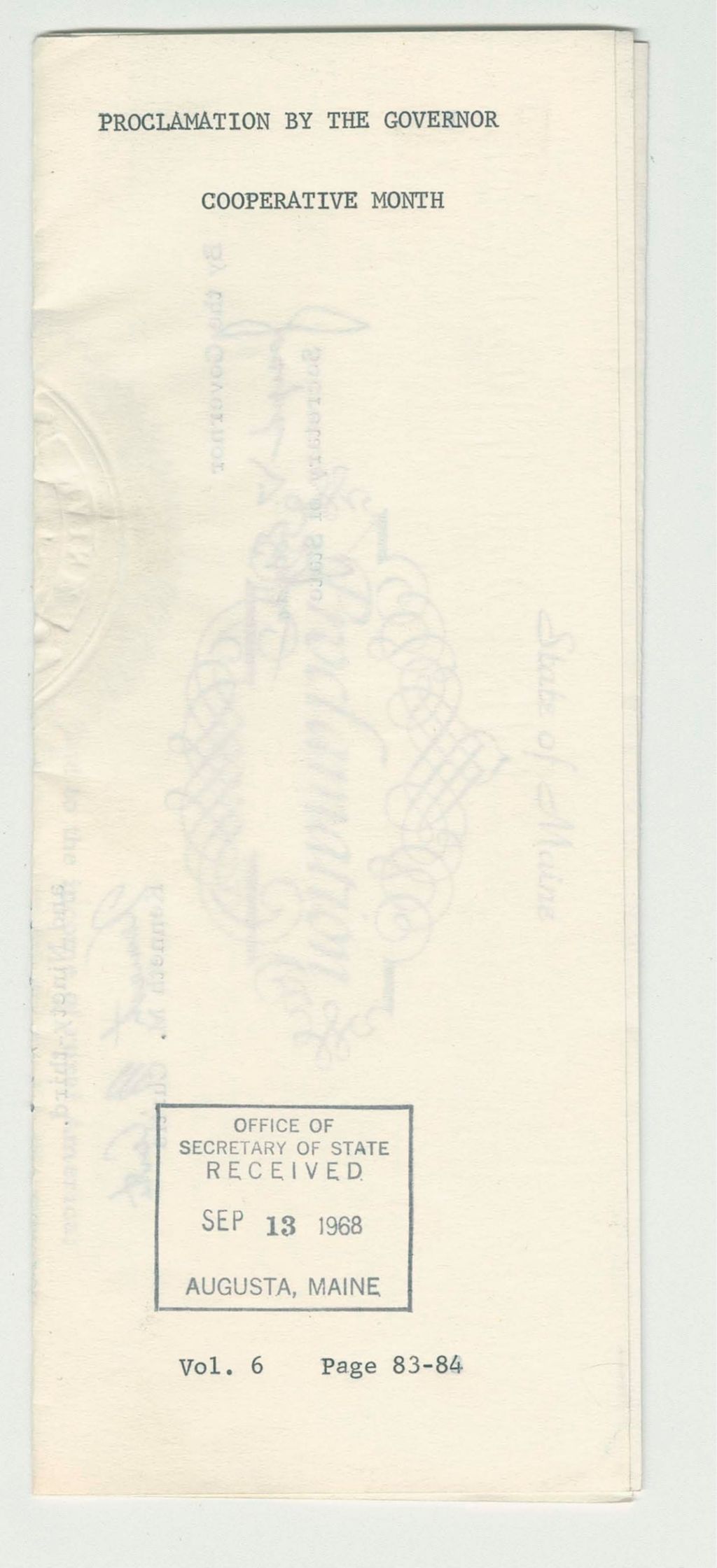 Miniature of Cooperative Month