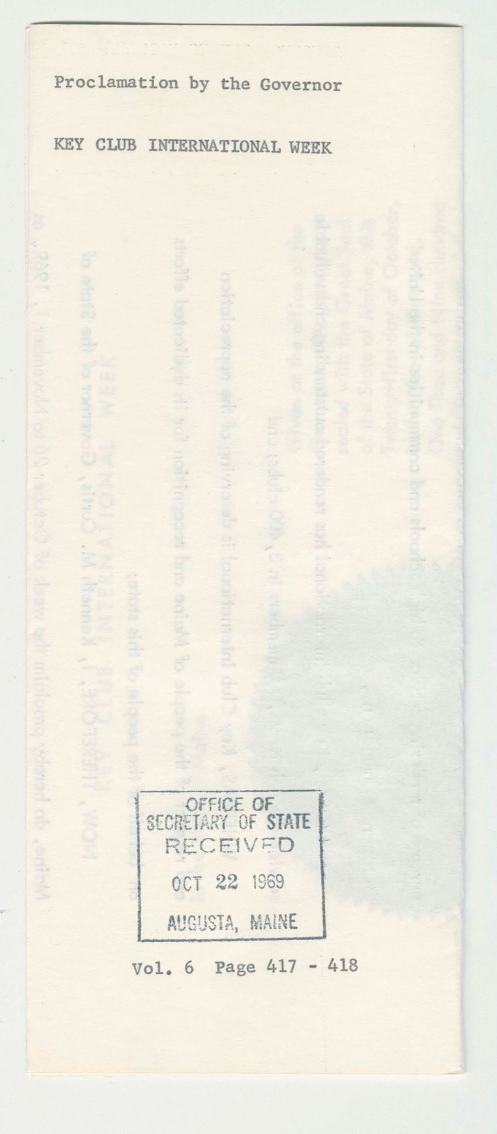 Miniature of Key Club International Week