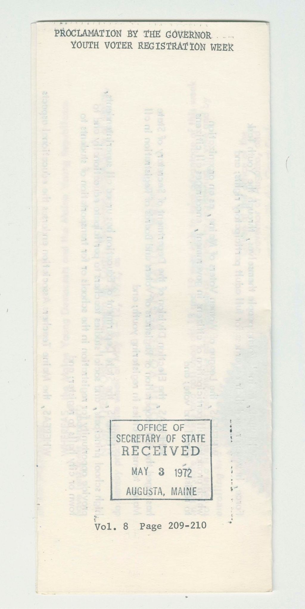 Miniature of Youth Voter Registration Week