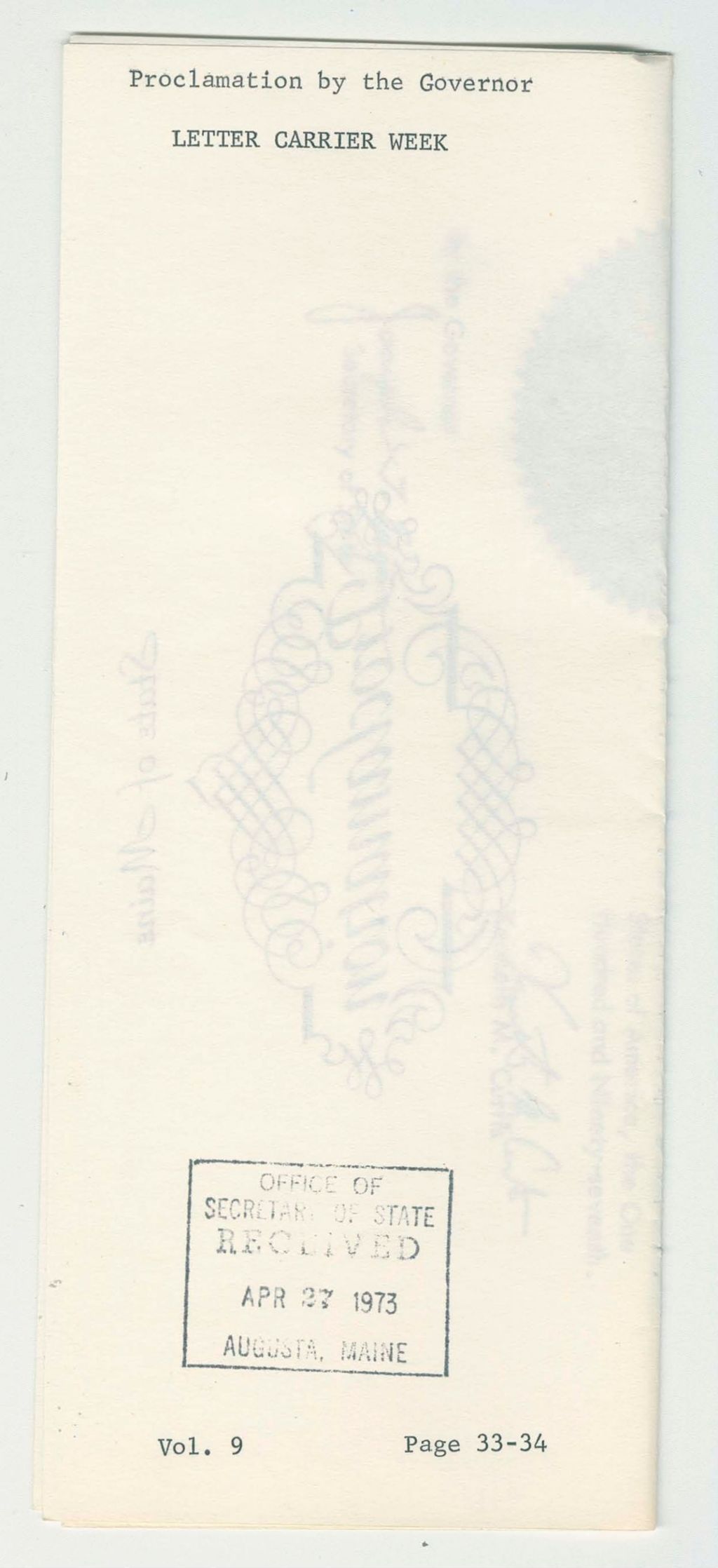 Miniature of Letter Carrier Week