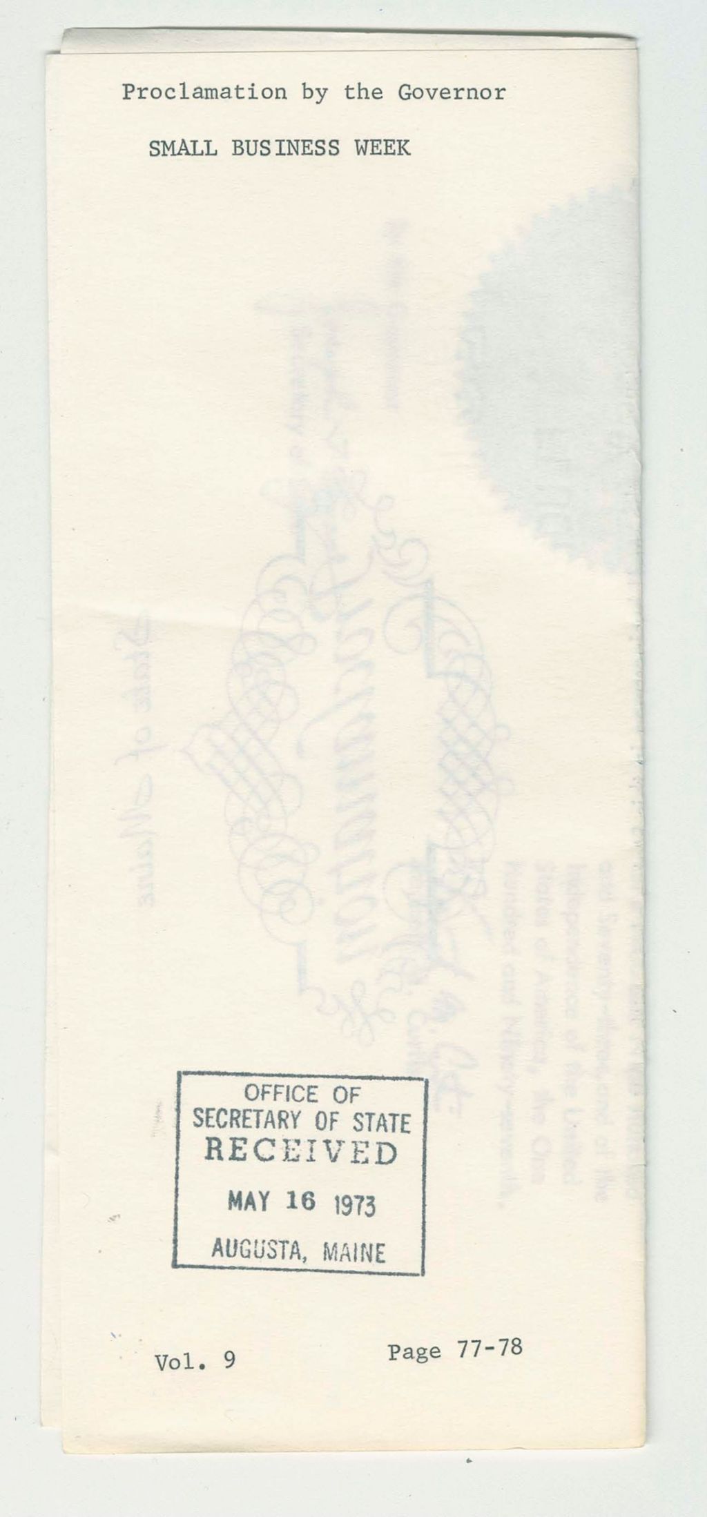 Miniature of Small Business Week