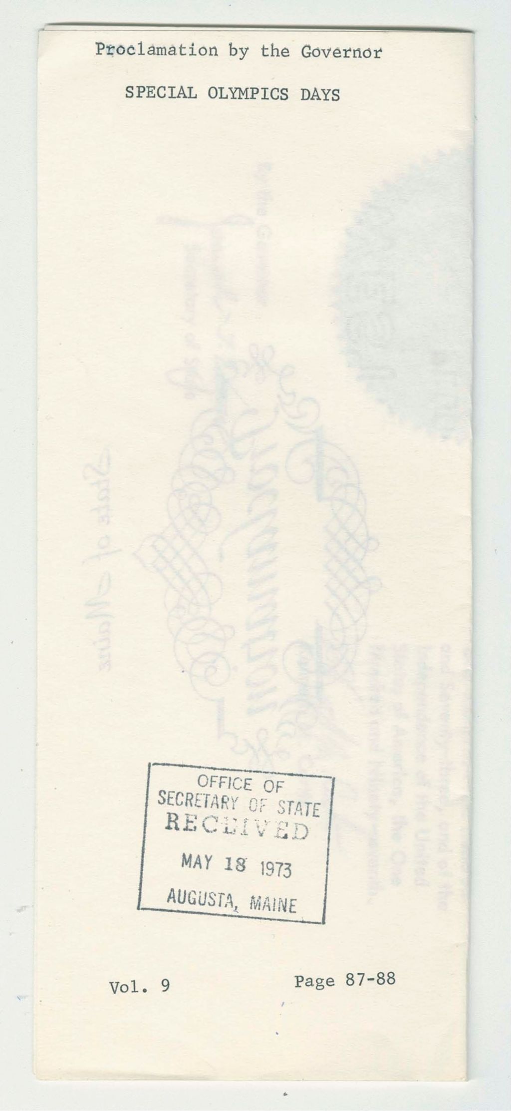 Miniature of Special Olympics Days