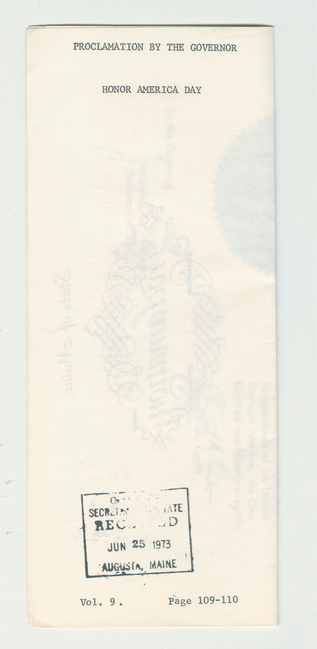 Miniature of Honor America Day
