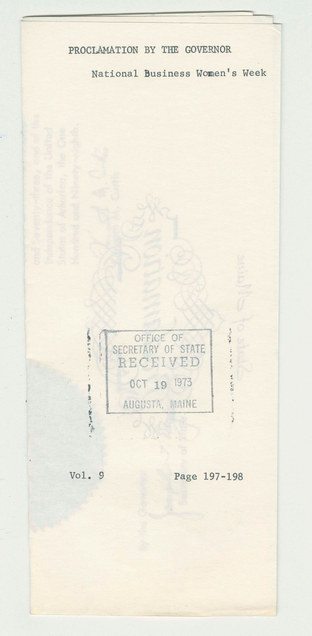 Miniature of National Business Women's Week