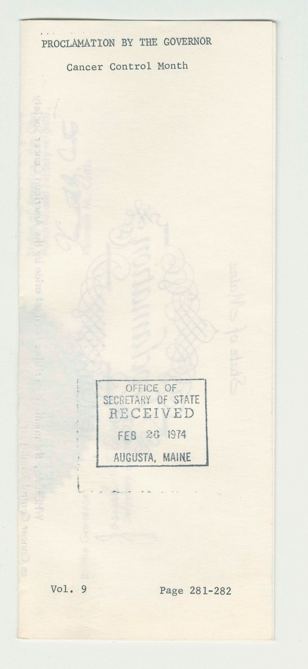 Miniature of Cancer Control Month
