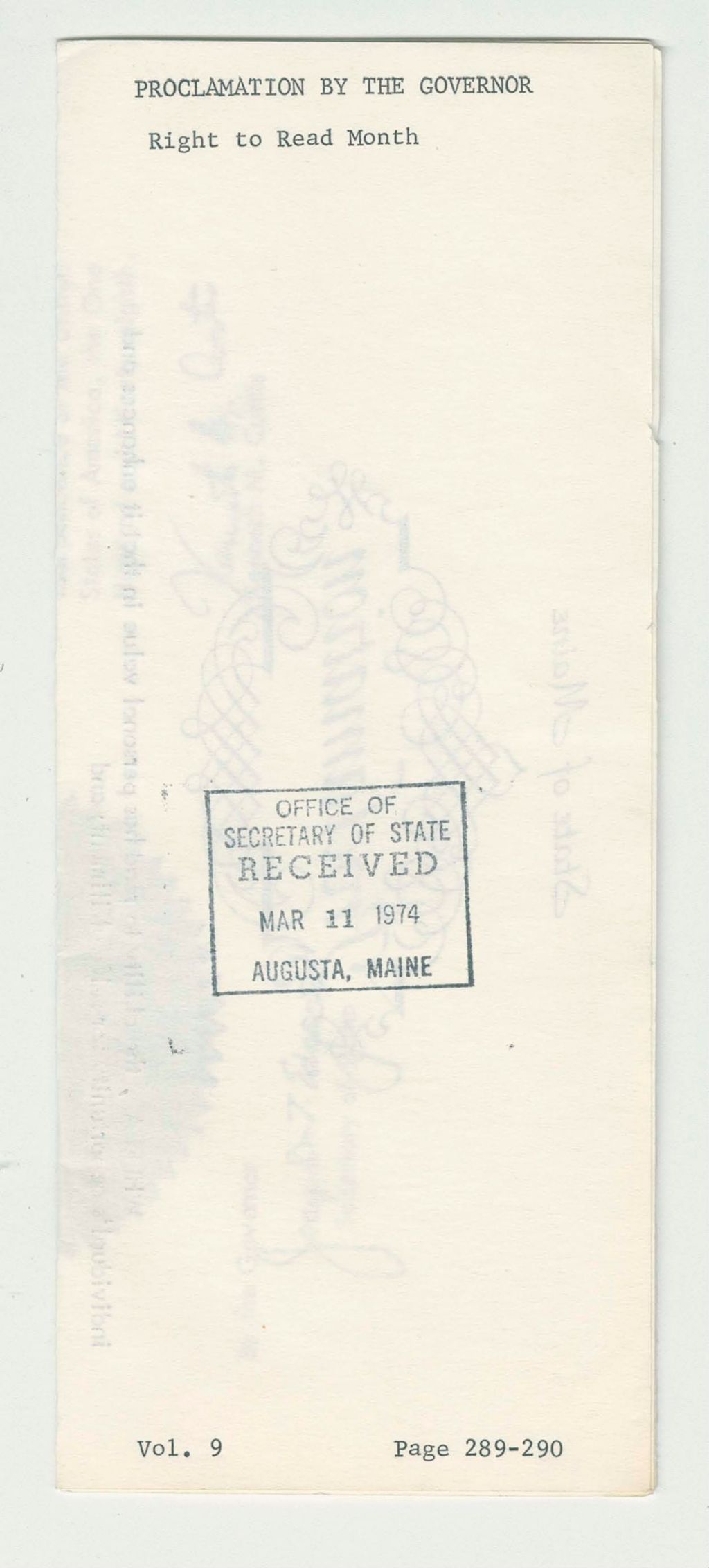 Miniature of Right to Read Month