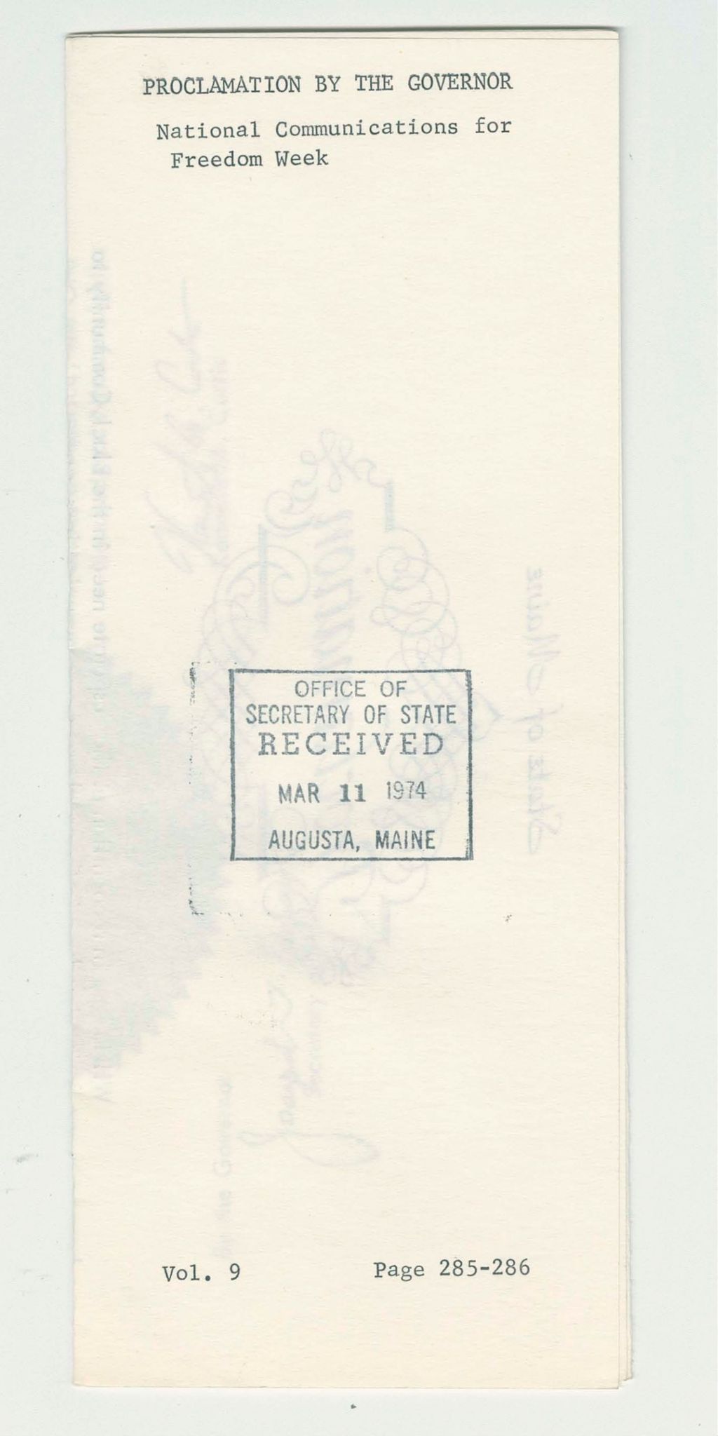 Miniature of National Communications Freedom Week