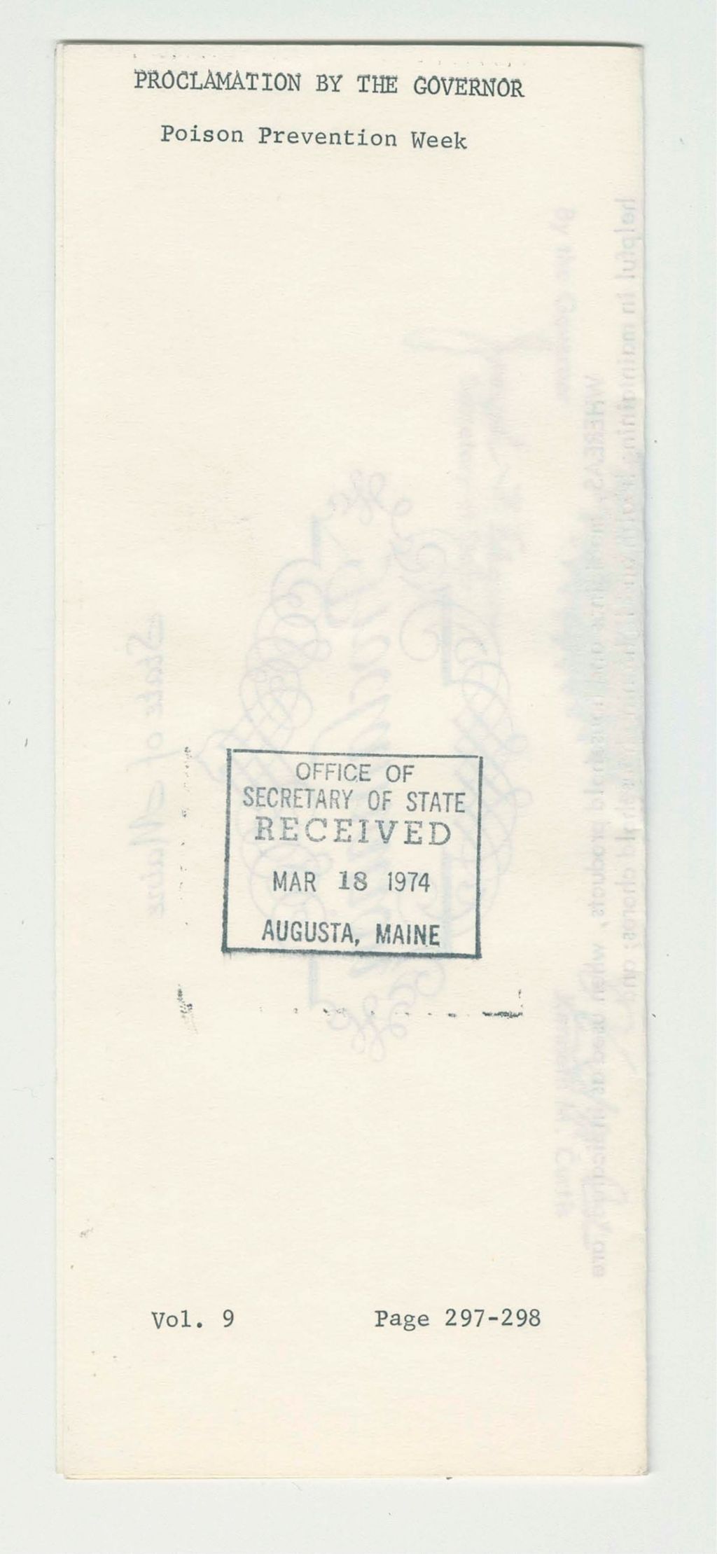 Miniature of Poison Prevention Week
