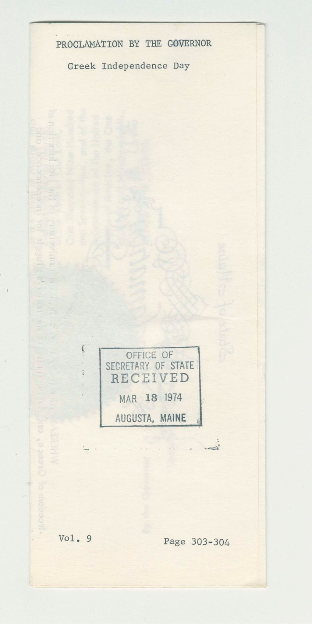 Miniature of Greek Independence Day