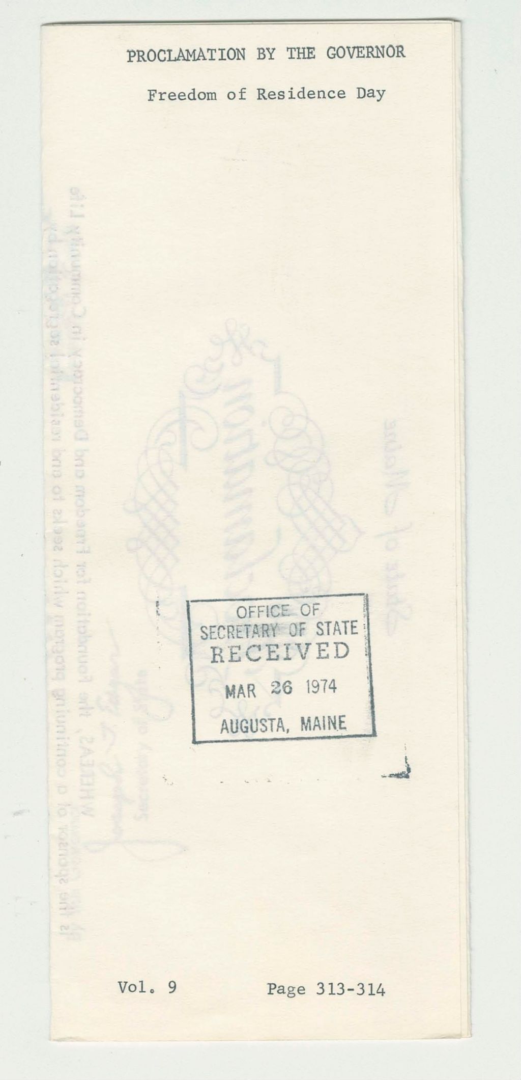 Miniature of Freedom of Residence Day