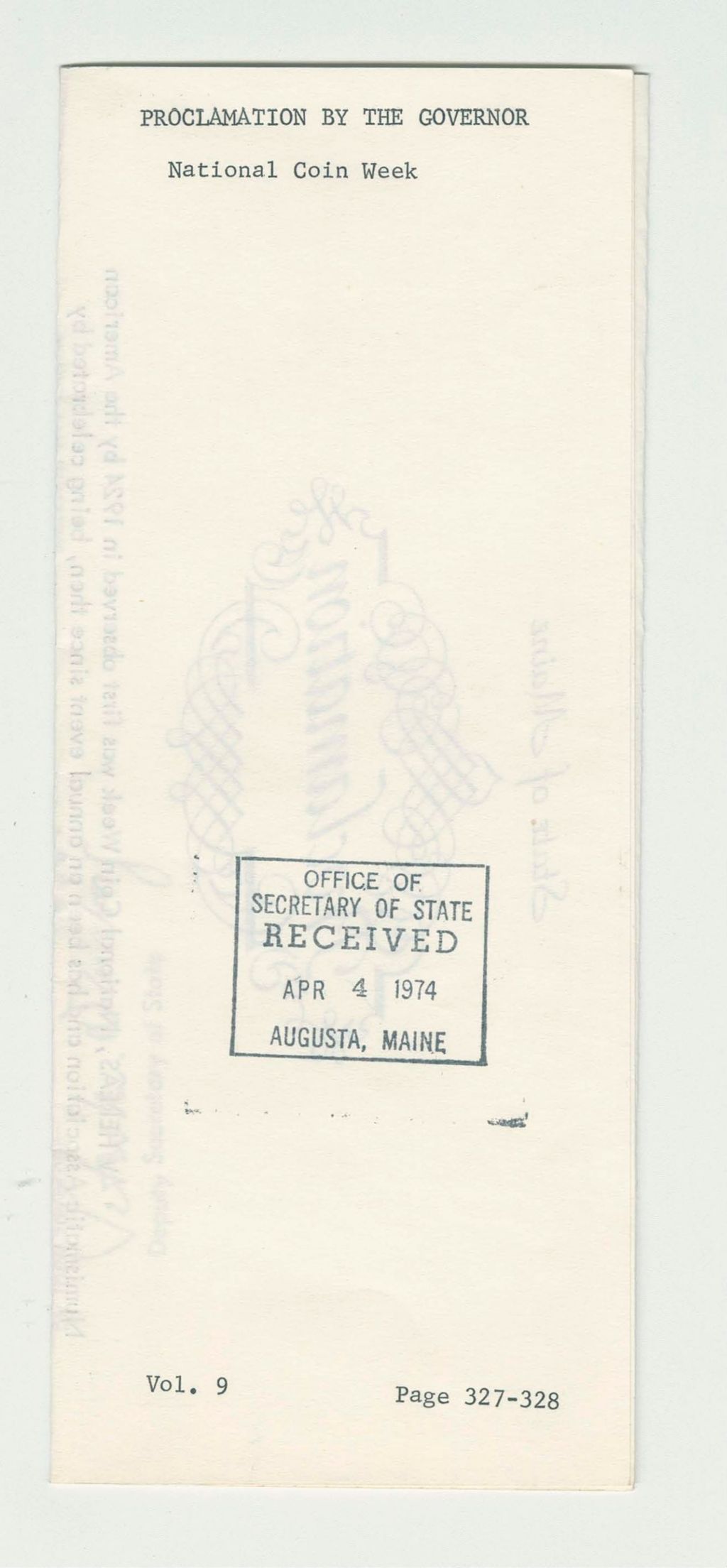 Miniature of National Coin Week