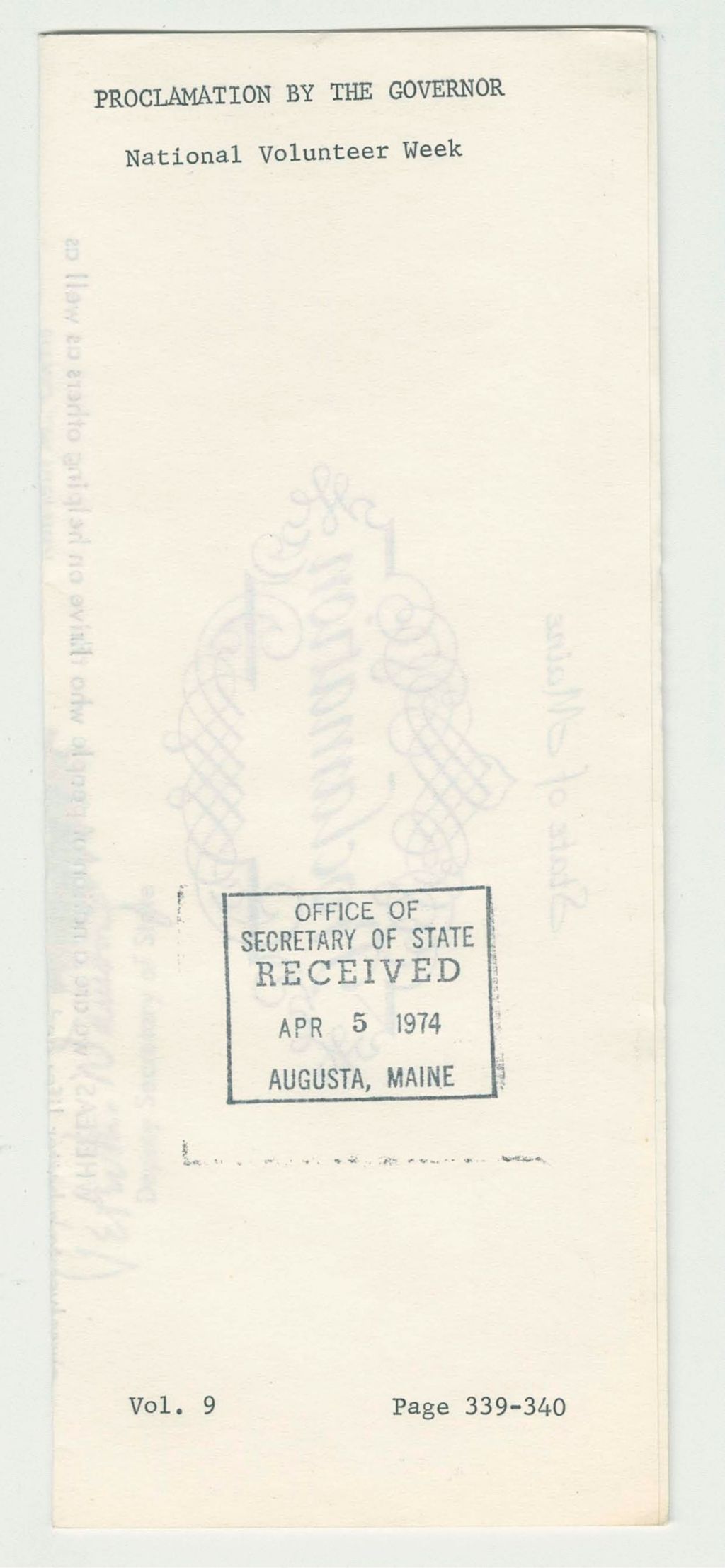 Miniature of National Volunteer Week