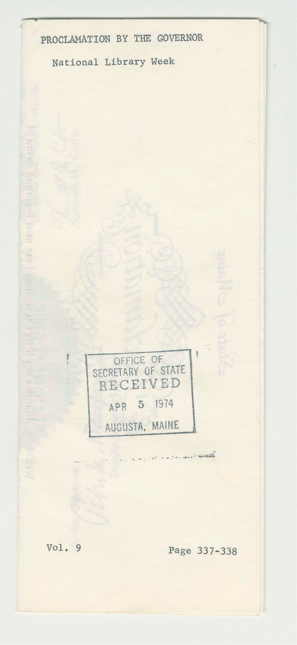 Miniature of National Library Week