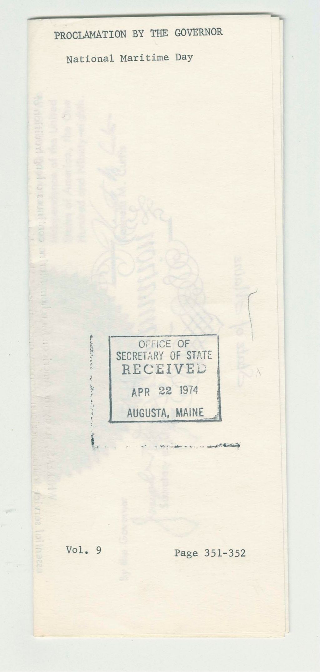 Miniature of National Maritime Day
