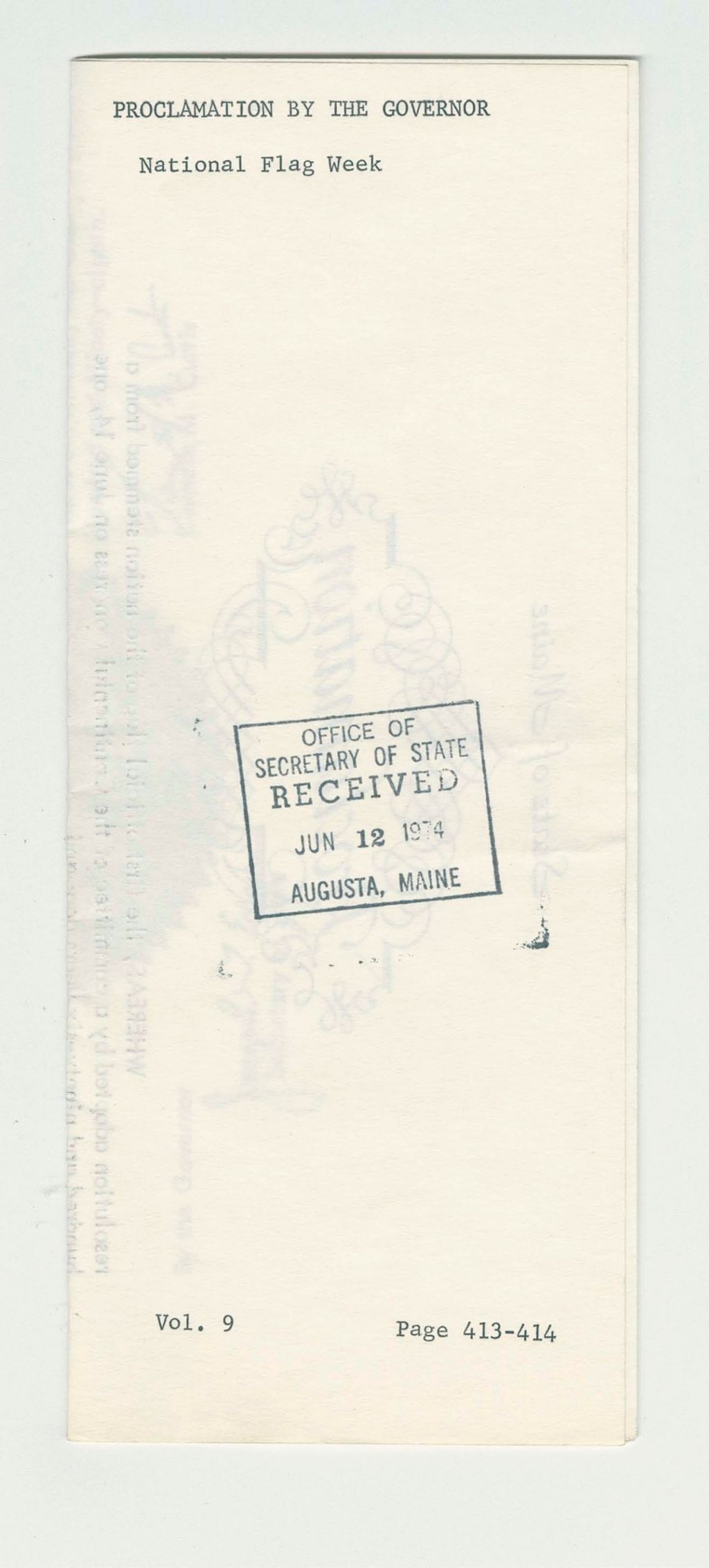 Miniature of National Flag Week